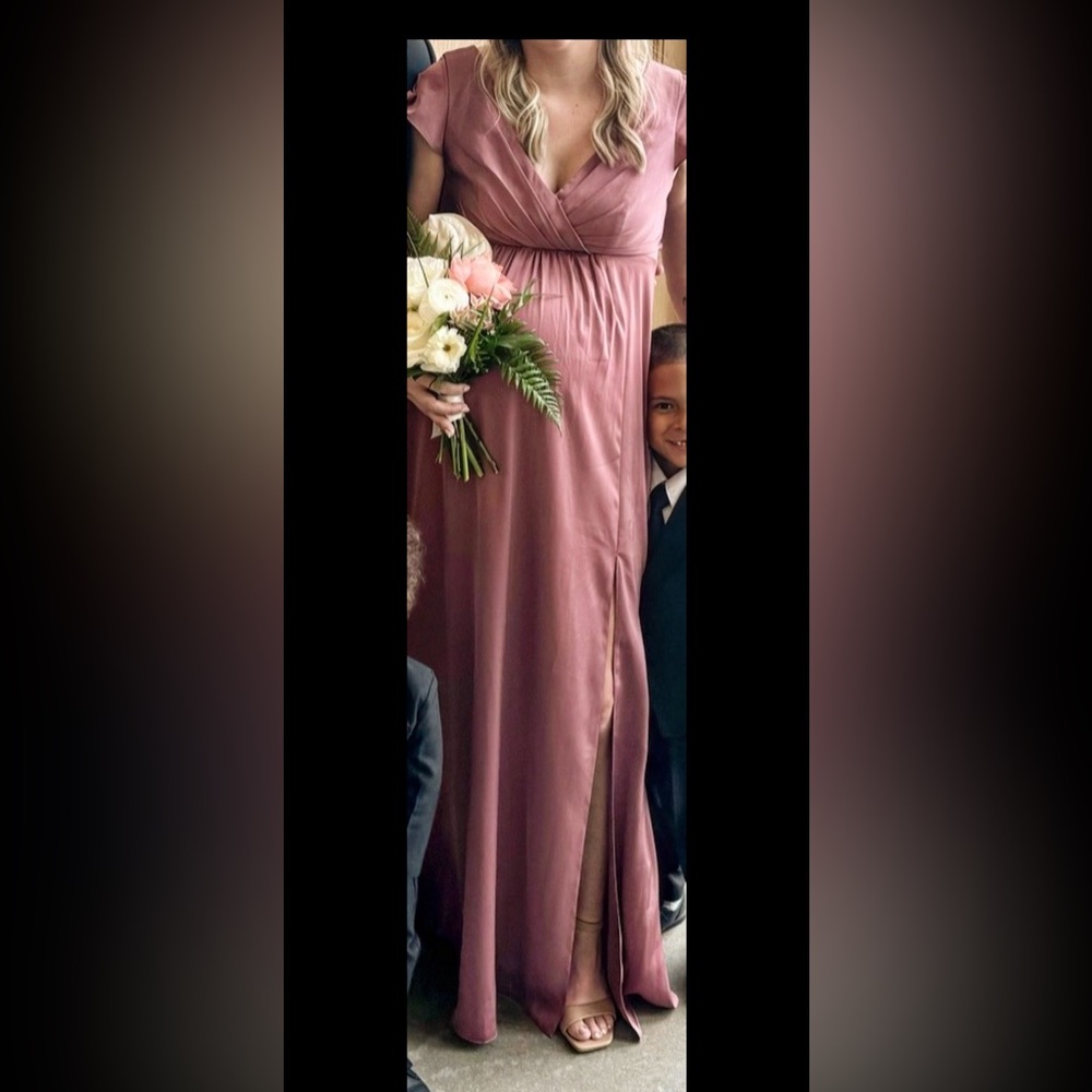 Azazie Bridesmaid Dress, Color: Amethyst, Size 10